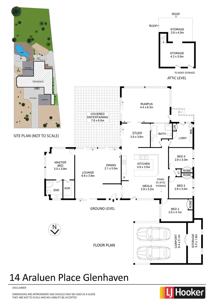 Floorplan of Homely house listing, 14 Araluen Place, Glenhaven NSW 2156