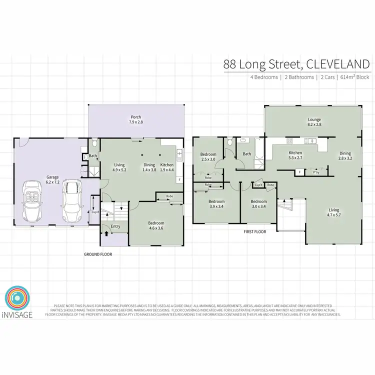 Floorplan of Homely house listing, 88 Long Street, Cleveland QLD 4163