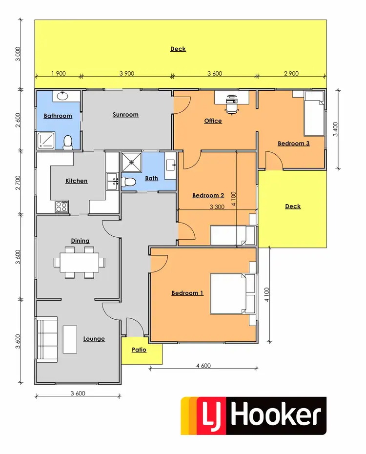Floorplan of Homely house listing, 1 Bahtoo Parade, Taree NSW 2430