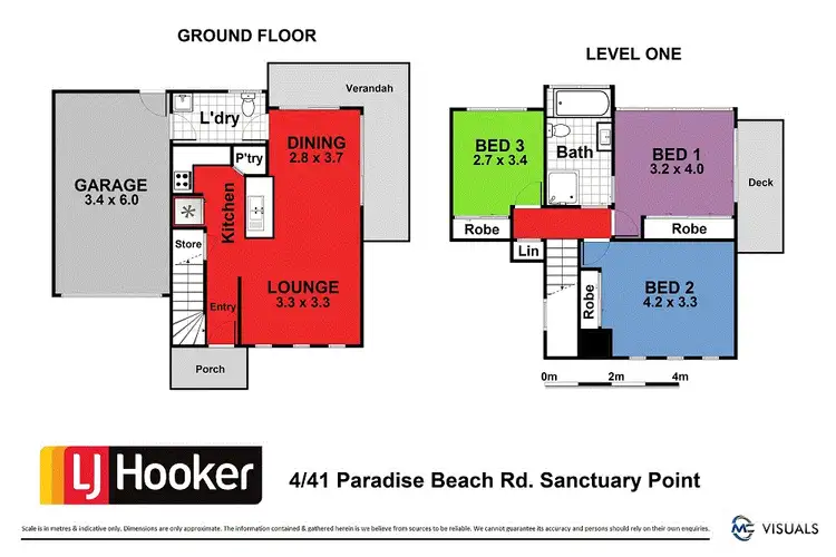 Floorplan of Homely villa listing, 4/41 Paradise Beach Road, Sanctuary Point NSW 2540