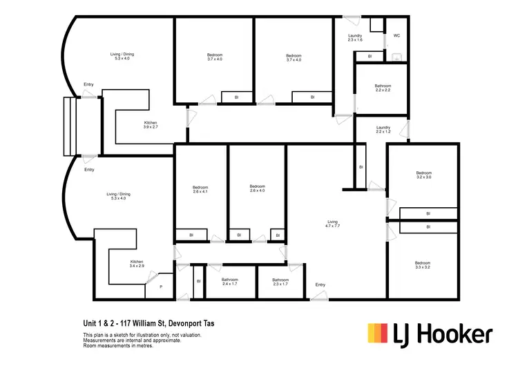 Floorplan of Homely house listing, 117 William Street, Devonport TAS 7310