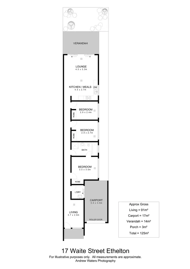 Floorplan of Homely house listing, 17 Waite Street, Ethelton SA 5015