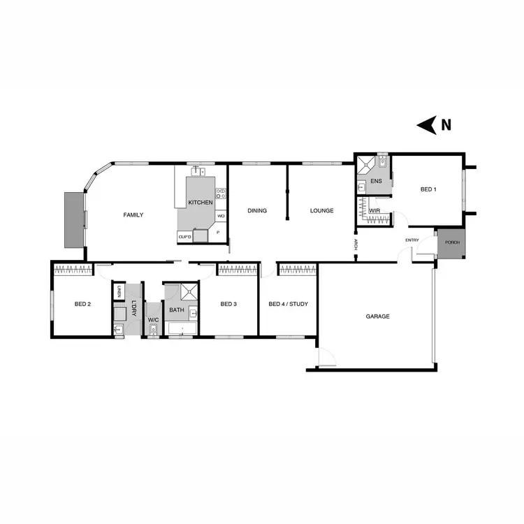 Floorplan of Homely house listing, Address available on request