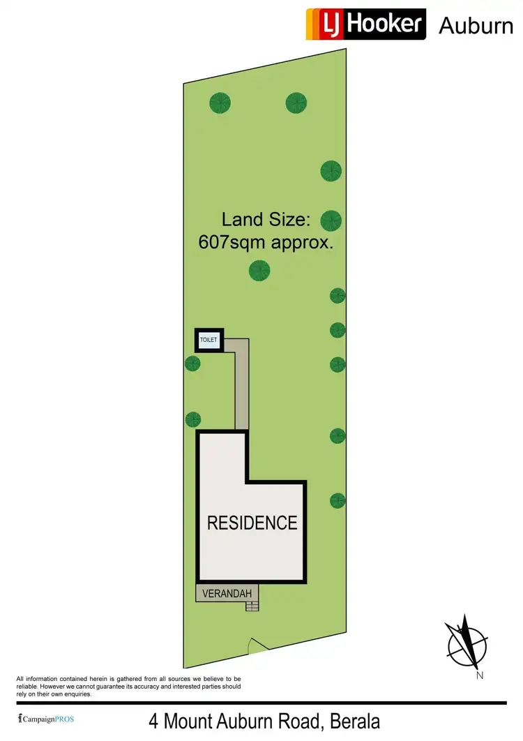 Floorplan of Homely house listing, 4 Mount Auburn Rd, Berala NSW 2141