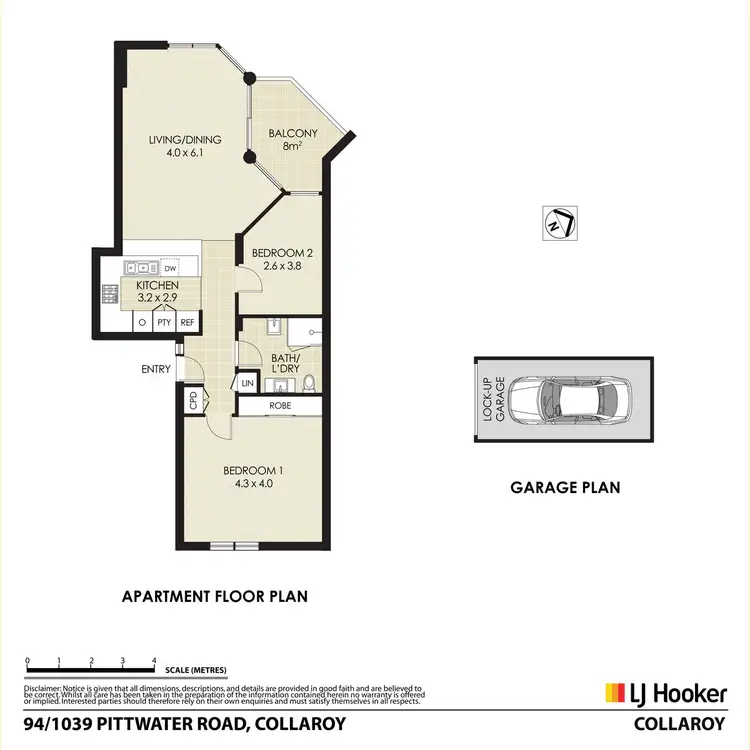 Floorplan of Homely apartment listing, 94/1039 Pittwater Road, Collaroy NSW 2097