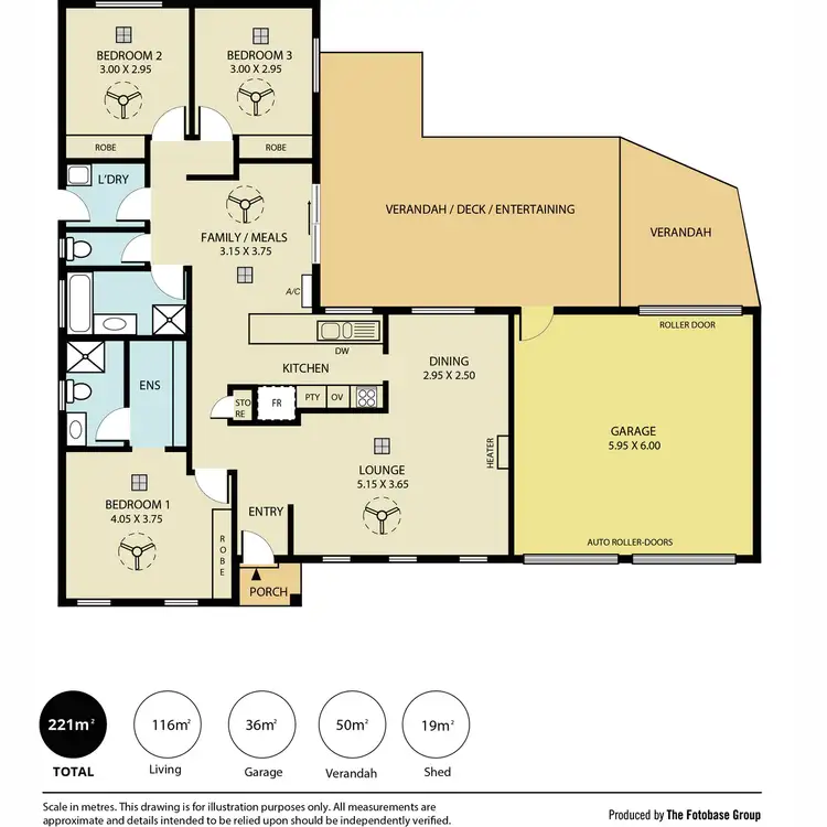 Floorplan of Homely house listing, 23 Napoleon Way, Greenwith SA 5125