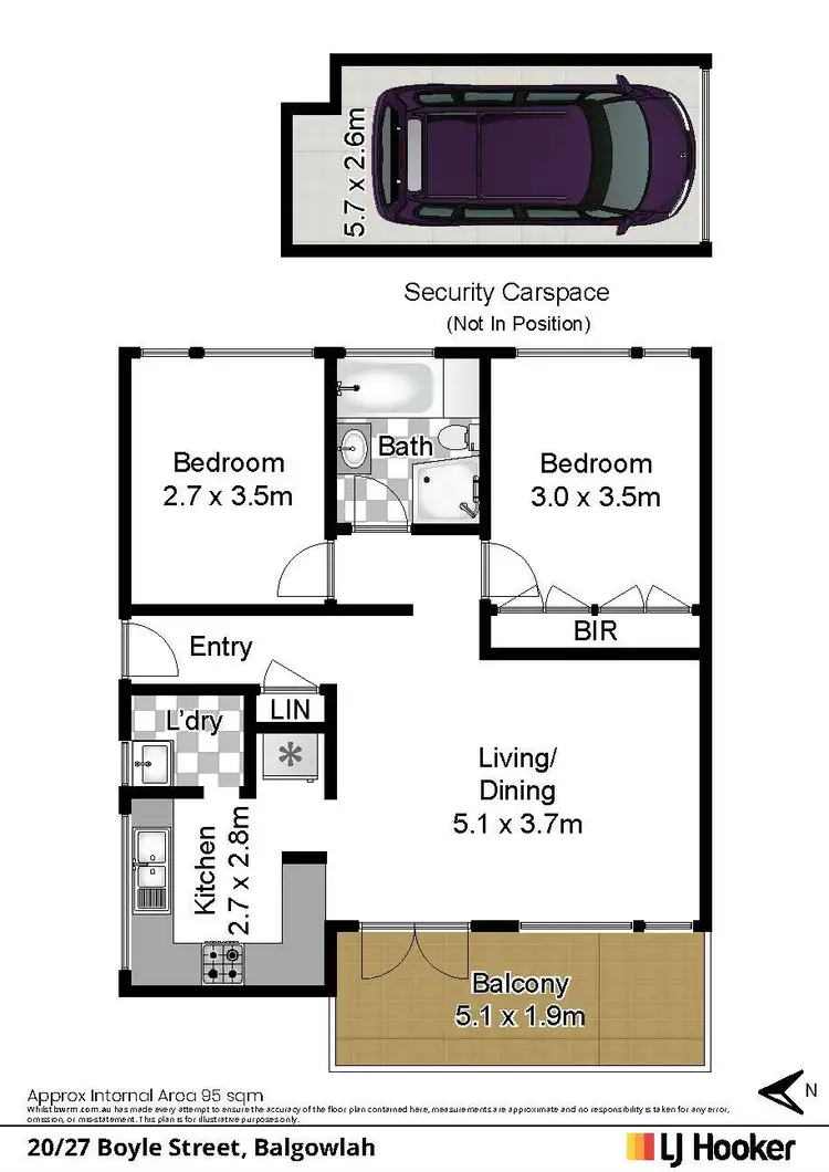 Floorplan of Homely unit listing, 20/27 Boyle Street, Balgowlah NSW 2093