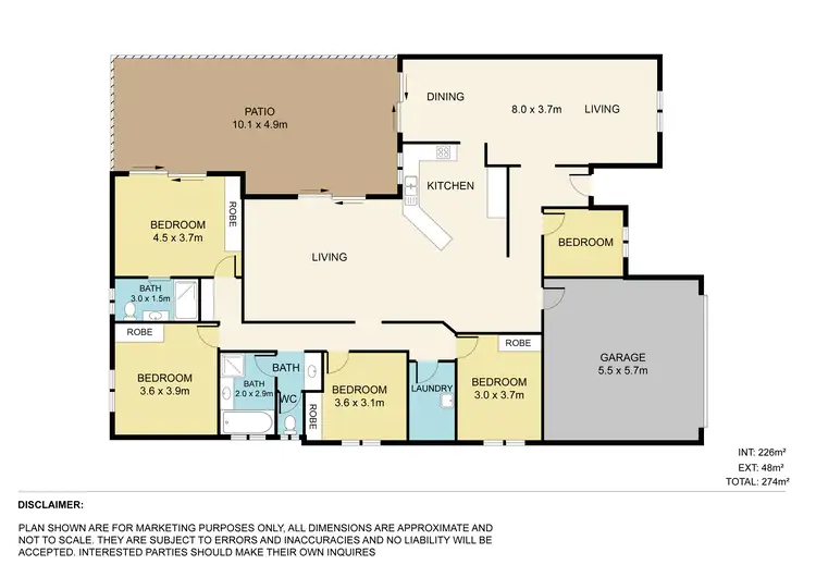Floorplan of Homely house listing, 37 Cyperus Crescent, Carseldine QLD 4034