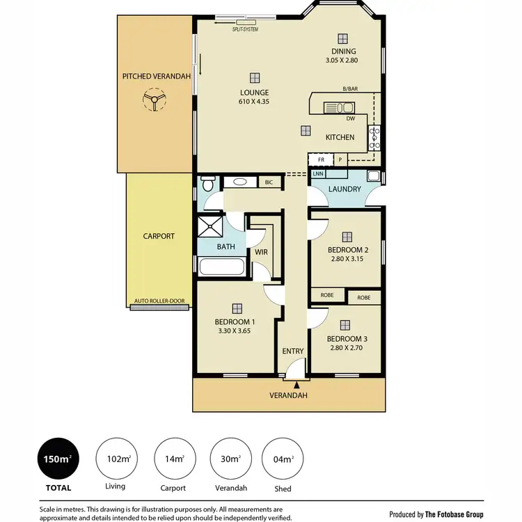 Floorplan of Homely house listing, 1 Royal Gala Court, Golden Grove SA 5125