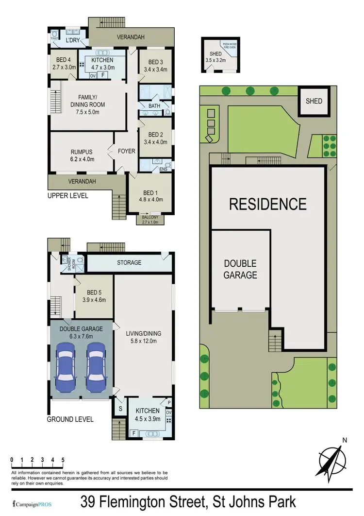 Floorplan of Homely house listing, 39 Flemington Street, St Johns Park NSW 2176