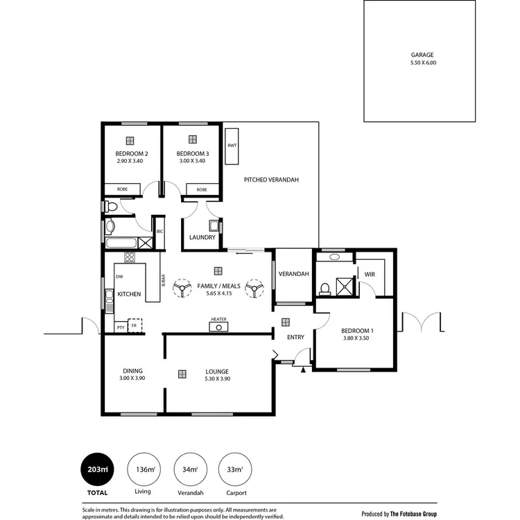 Floorplan of Homely house listing, 8 Terrigal Court, Redwood Park SA 5097