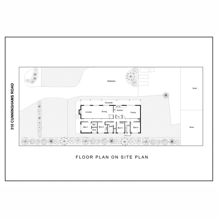 Floorplan of Homely house listing, 310 Cunninghams Road, Werribee South VIC 3030