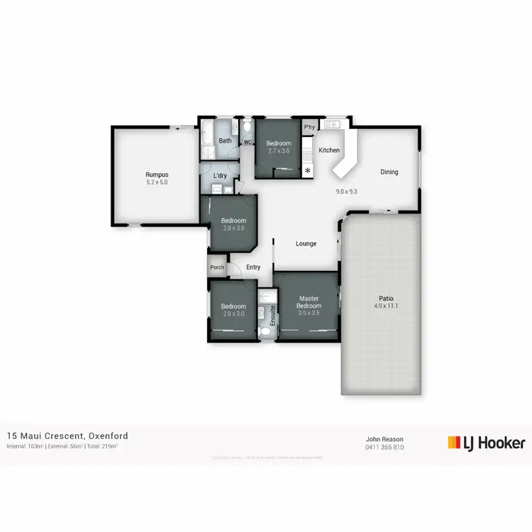 Floorplan of Homely house listing, 15 Maui Crescent, Oxenford QLD 4210