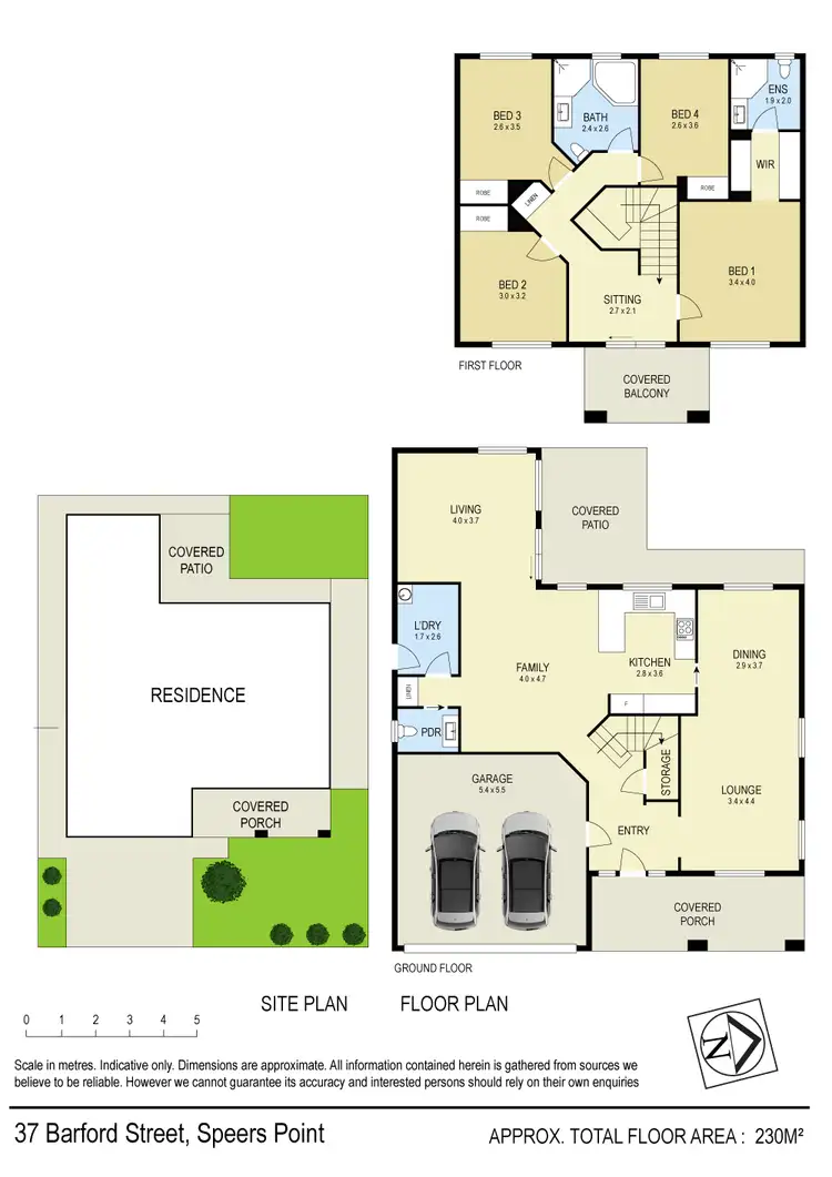 Floorplan of Homely house listing, 37 Barford Street, Speers Point NSW 2284