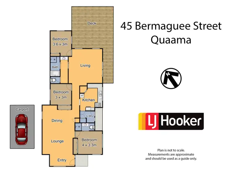 Floorplan of Homely house listing, 45 Bermaguee Street, Quaama NSW 2550