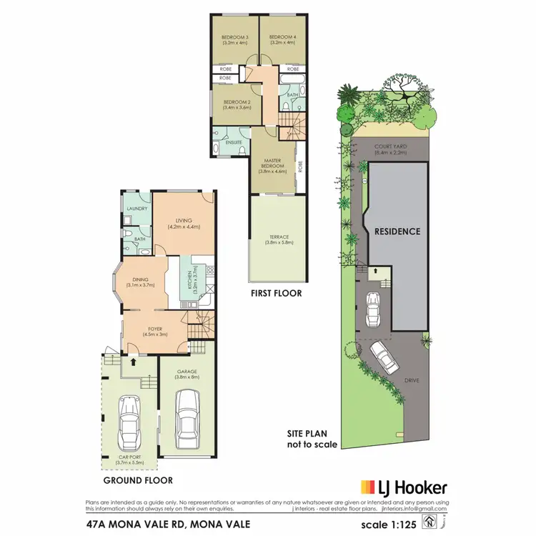 Floorplan of Homely townhouse listing, 47A Mona Vale Road, Mona Vale NSW 2103