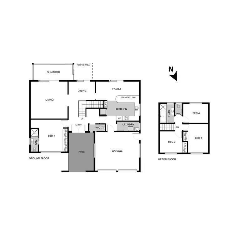 Floorplan of Homely house listing, 33 Neales Street, Kaleen ACT 2617