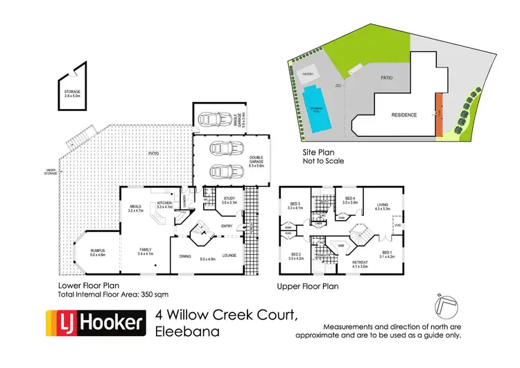 Floorplan of Homely house listing, 4 Willow Creek Court, Eleebana NSW 2282