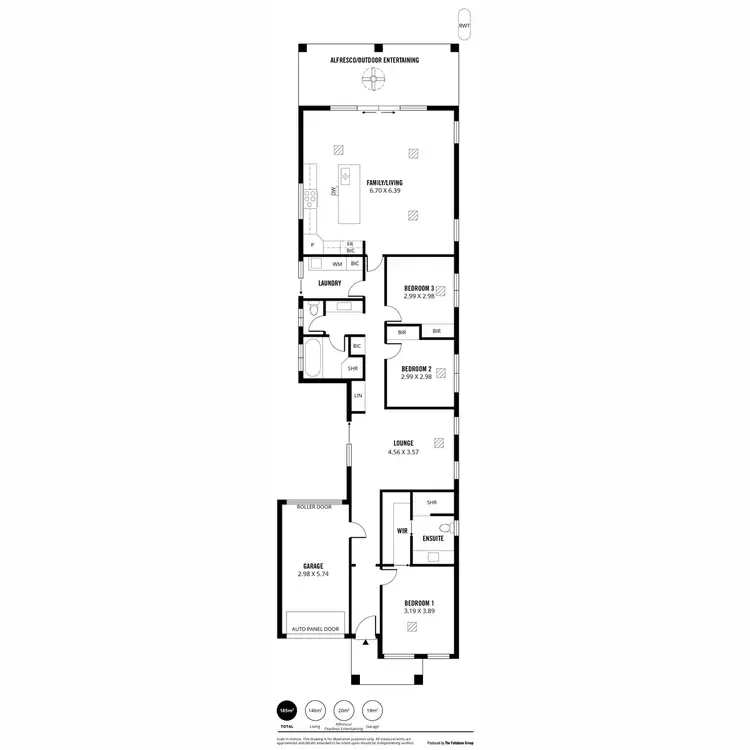 Floorplan of Homely house listing, 5B Wheaton Street, South Plympton SA 5038
