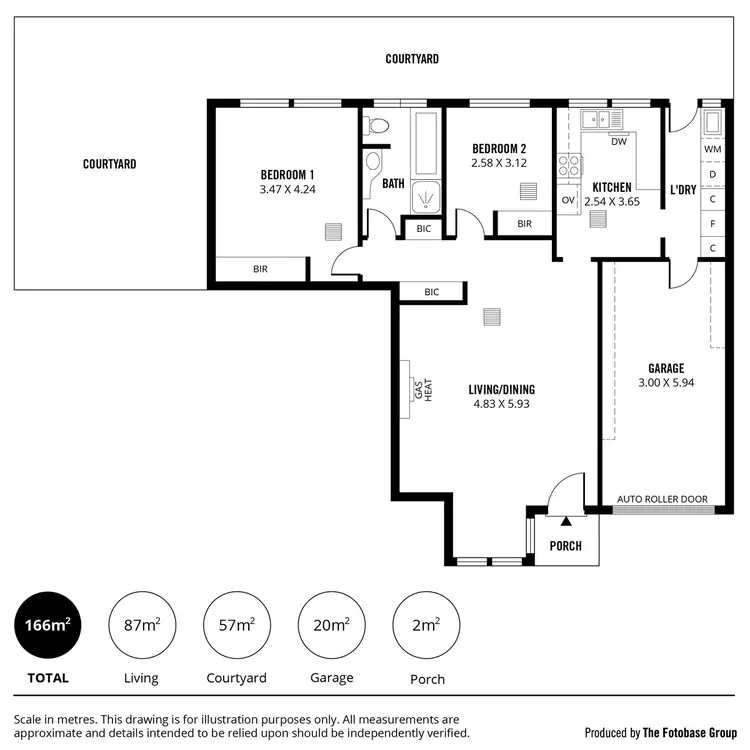 Floorplan of Homely unit listing, 4/2A Kadonga Avenue, Kensington Gardens SA 5068