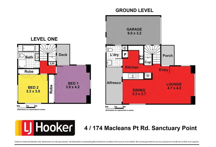Floorplan of Homely villa listing, 4/174 Macleans Point Road, Sanctuary Point NSW 2540