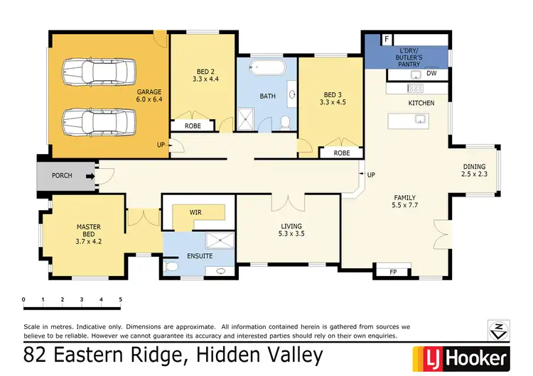 Floorplan of Homely house listing, 82 Eastern Ridge, Hidden Valley VIC 3756