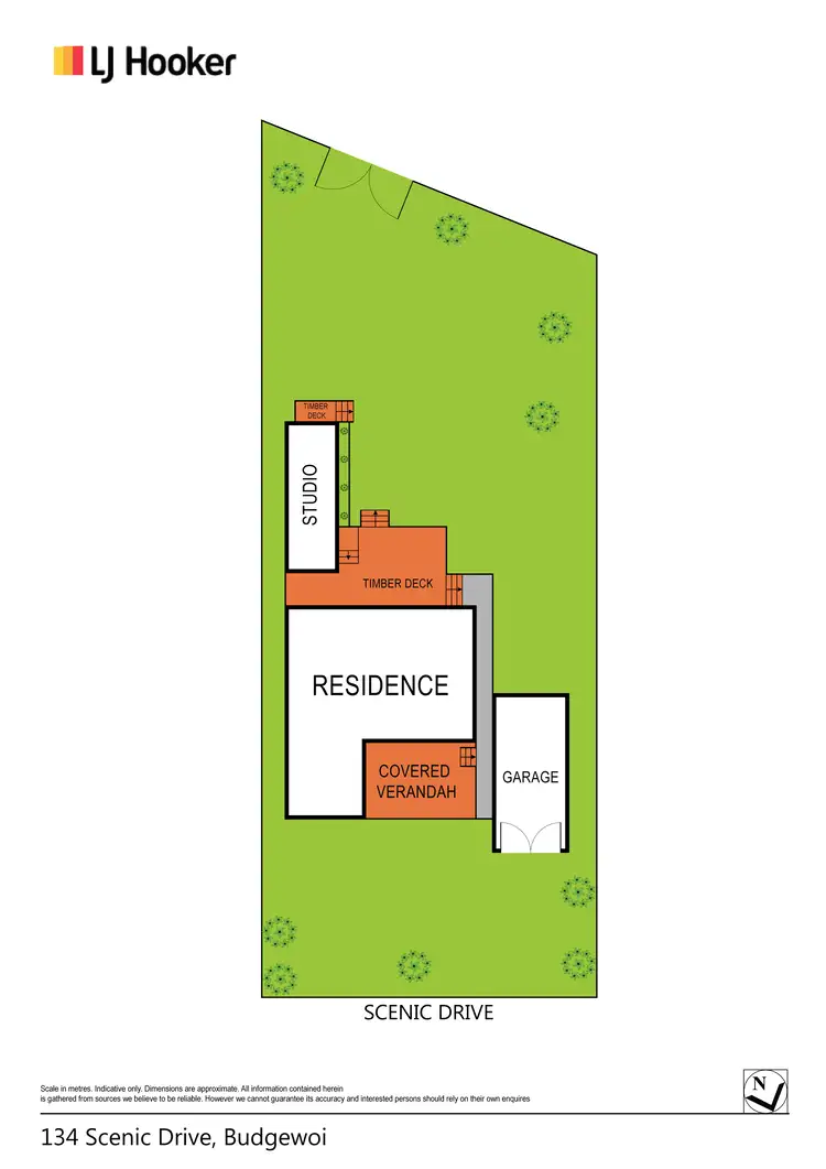 Floorplan of Homely house listing, 134 Scenic Drive, Budgewoi NSW 2262
