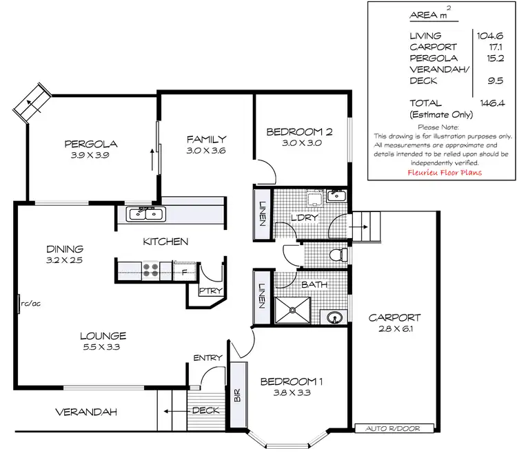 Floorplan of Homely unit listing, Unit 42/24 Gardiner Street, Goolwa SA 5214