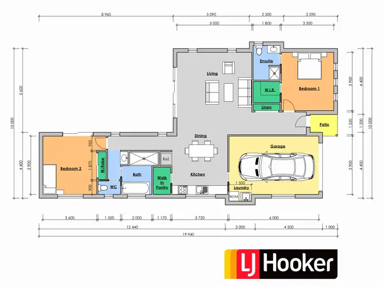 Floorplan of Homely house listing, 7 Trevally Avenue, Old Bar NSW 2430