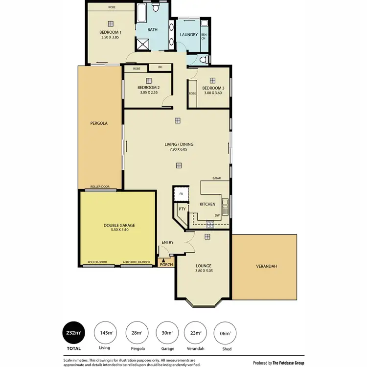 Floorplan of Homely house listing, 10 Gleneagles Circuit, Greenwith SA 5125