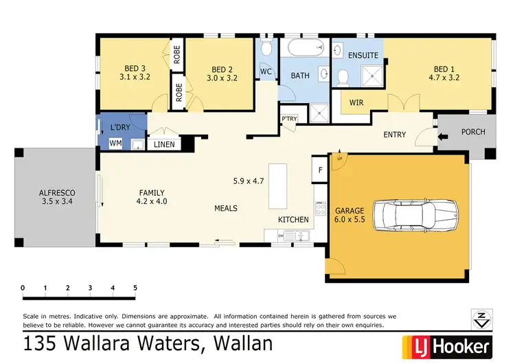Floorplan of Homely house listing, 135 Wallara Waters Boulevard, Wallan VIC 3756