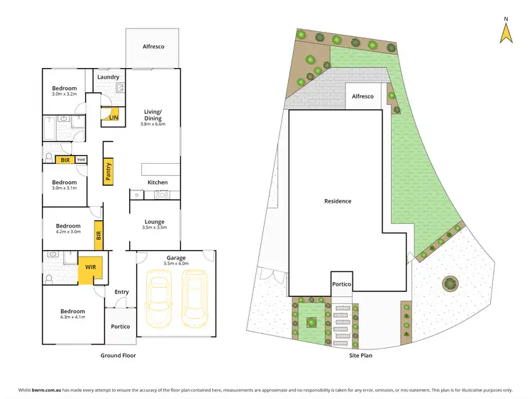 Floorplan of Homely house listing, 2-4 Steamship Place, Curlewis VIC 3222