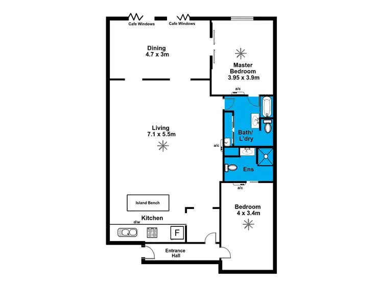 Floorplan of Homely apartment listing, Apartment 15/81-85 Cedar Road, Palm Cove QLD 4879