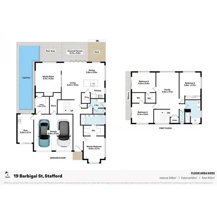 Floorplan of Homely house listing, 19 Barbigal Street, Stafford QLD 4053
