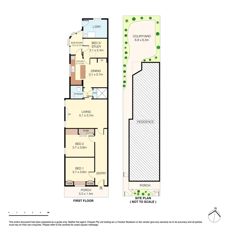 Floorplan of Homely house listing, 5 Lord Street, Newtown NSW 2042