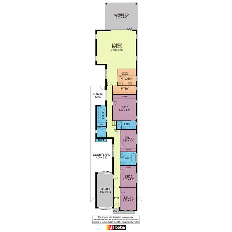 Floorplan of Homely house listing, 5 Windermere Avenue, Clapham SA 5062