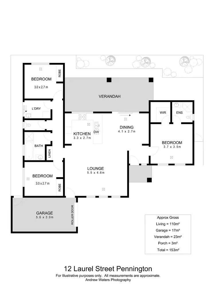 Floorplan of Homely house listing, 12 Laurel Street, Pennington SA 5013