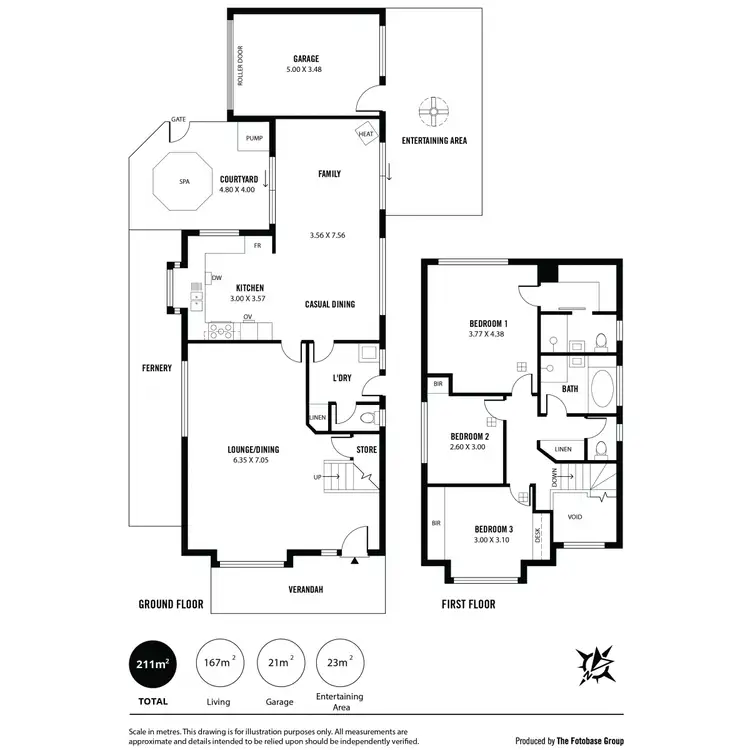 Floorplan of Homely house listing, 52A Bridge Street, Kensington SA 5068