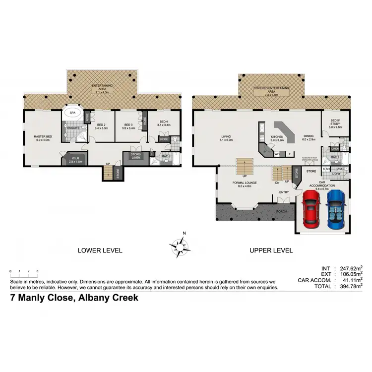 Floorplan of Homely house listing, 7 Manly Close, Albany Creek QLD 4035