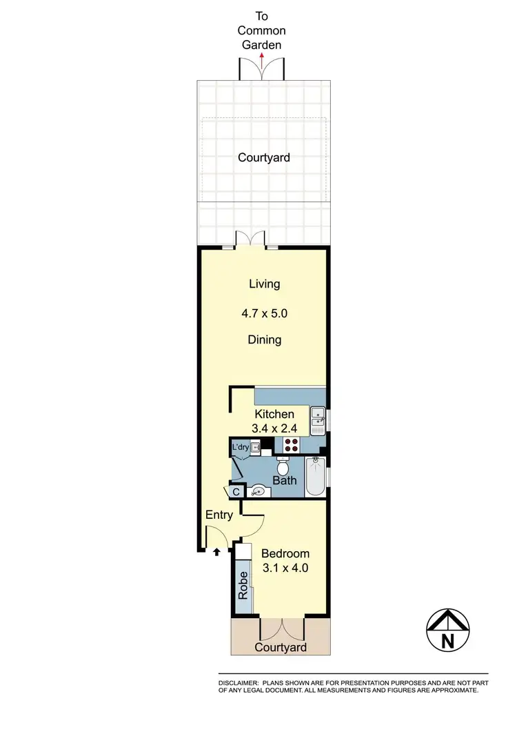Floorplan of Homely apartment listing, 8/206 Alison Road, Randwick NSW 2031