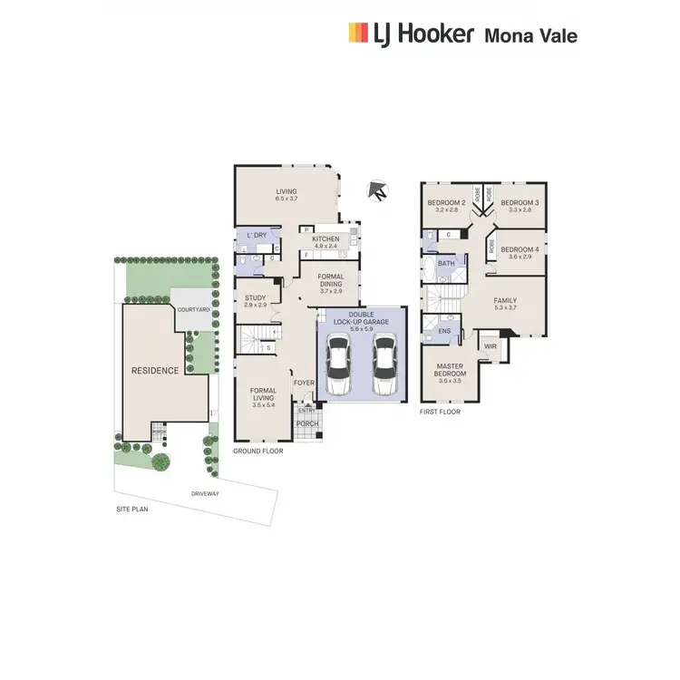 Floorplan of Homely house listing, 22 Bella Vista Court, Warriewood NSW 2102
