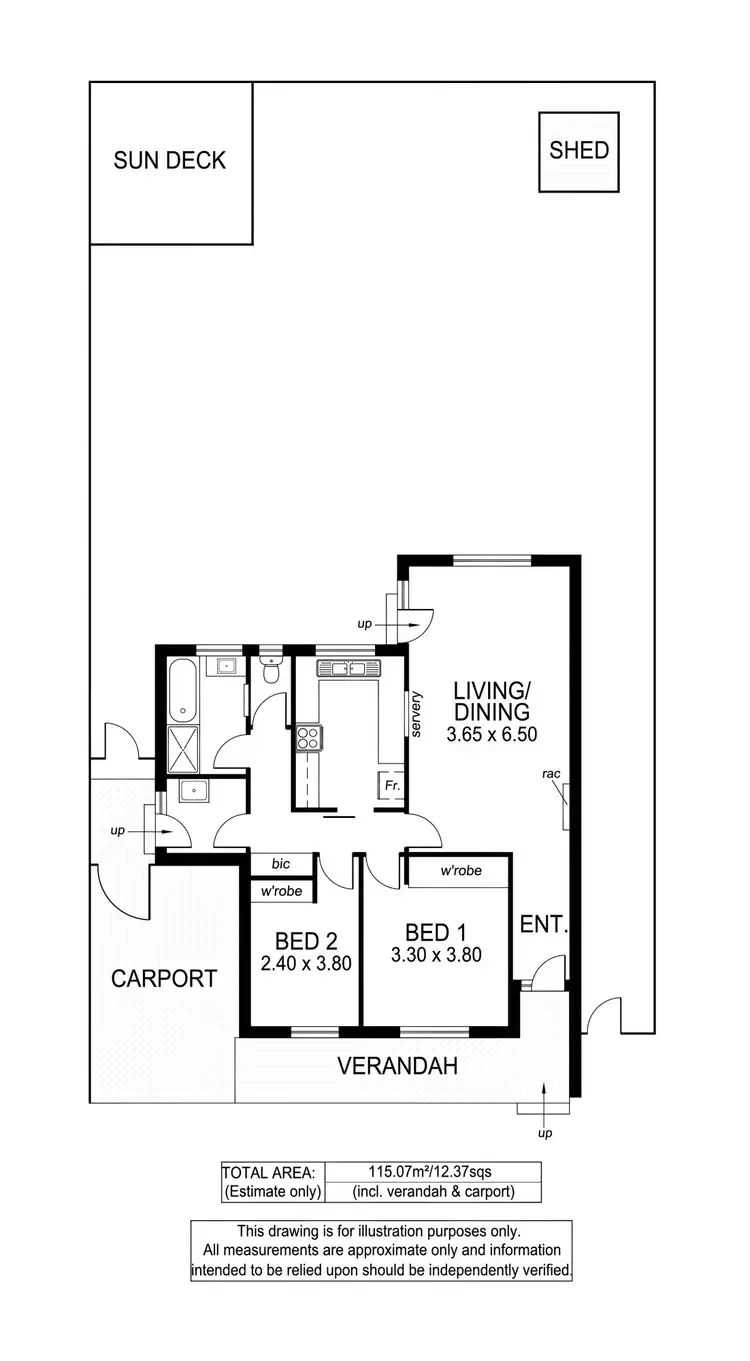 Floorplan of Homely house listing, 12 Jackson Court, Morphett Vale SA 5162
