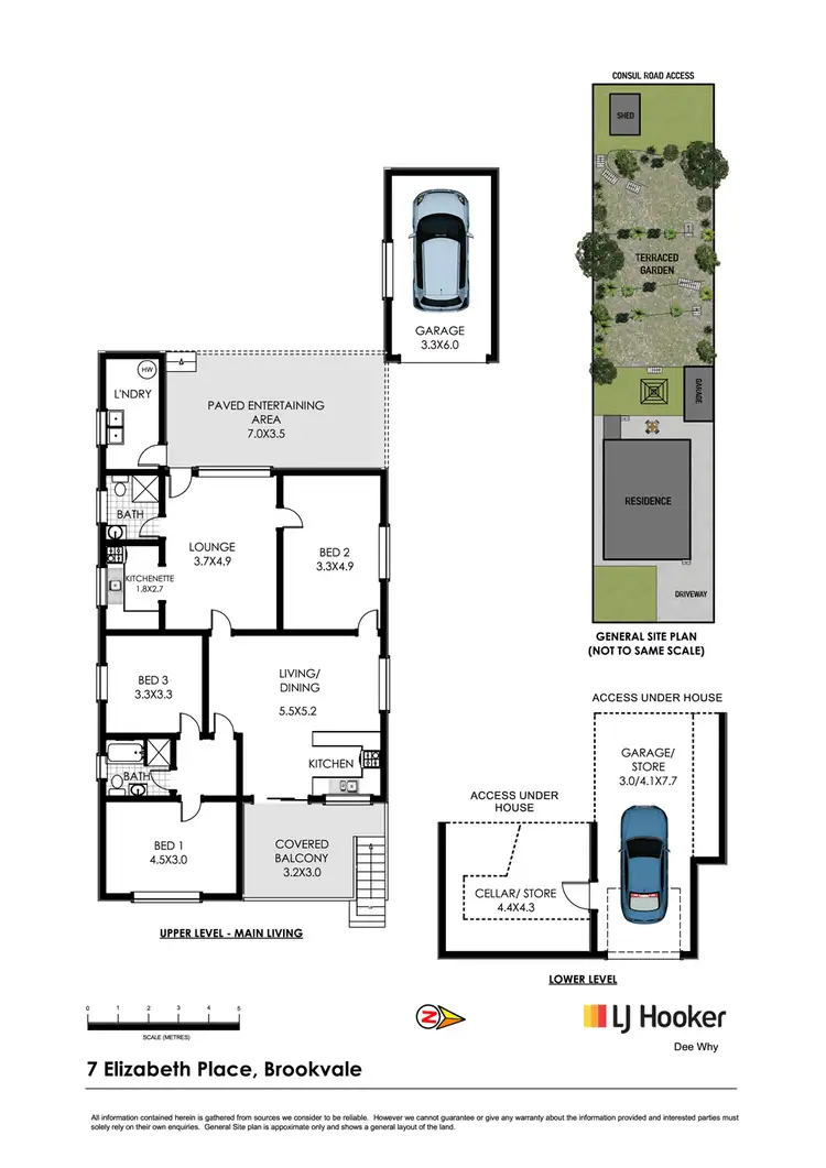Floorplan of Homely house listing, 7 Elizabeth Place, Brookvale NSW 2100
