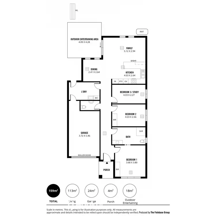 Floorplan of Homely house listing, 4/43 Fisher Street, Magill SA 5072