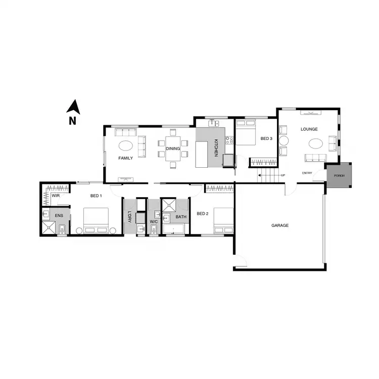 Floorplan of Homely house listing, 13 Renfree Street, Casey ACT 2913