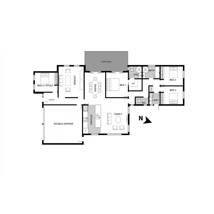 Floorplan of Homely house listing, 18 Sarre Street, Gungahlin ACT 2912