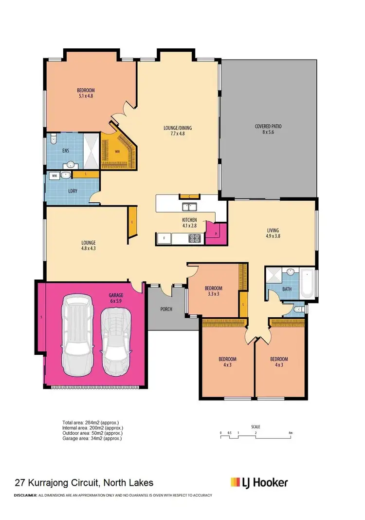 Floorplan of Homely house listing, 27 Kurrajong Circuit, North Lakes QLD 4509