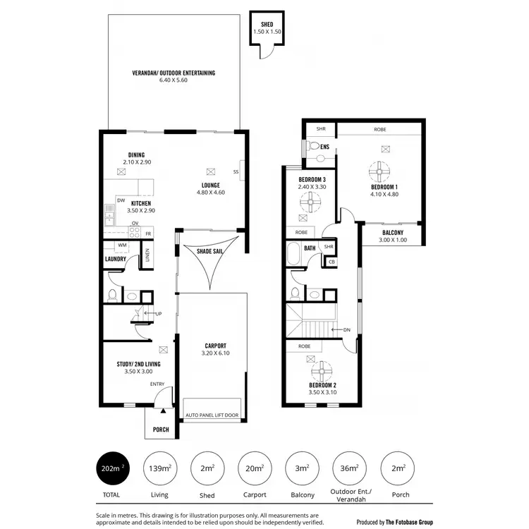 Floorplan of Homely house listing, 20A Arcoona Crescent, Windsor Gardens SA 5087