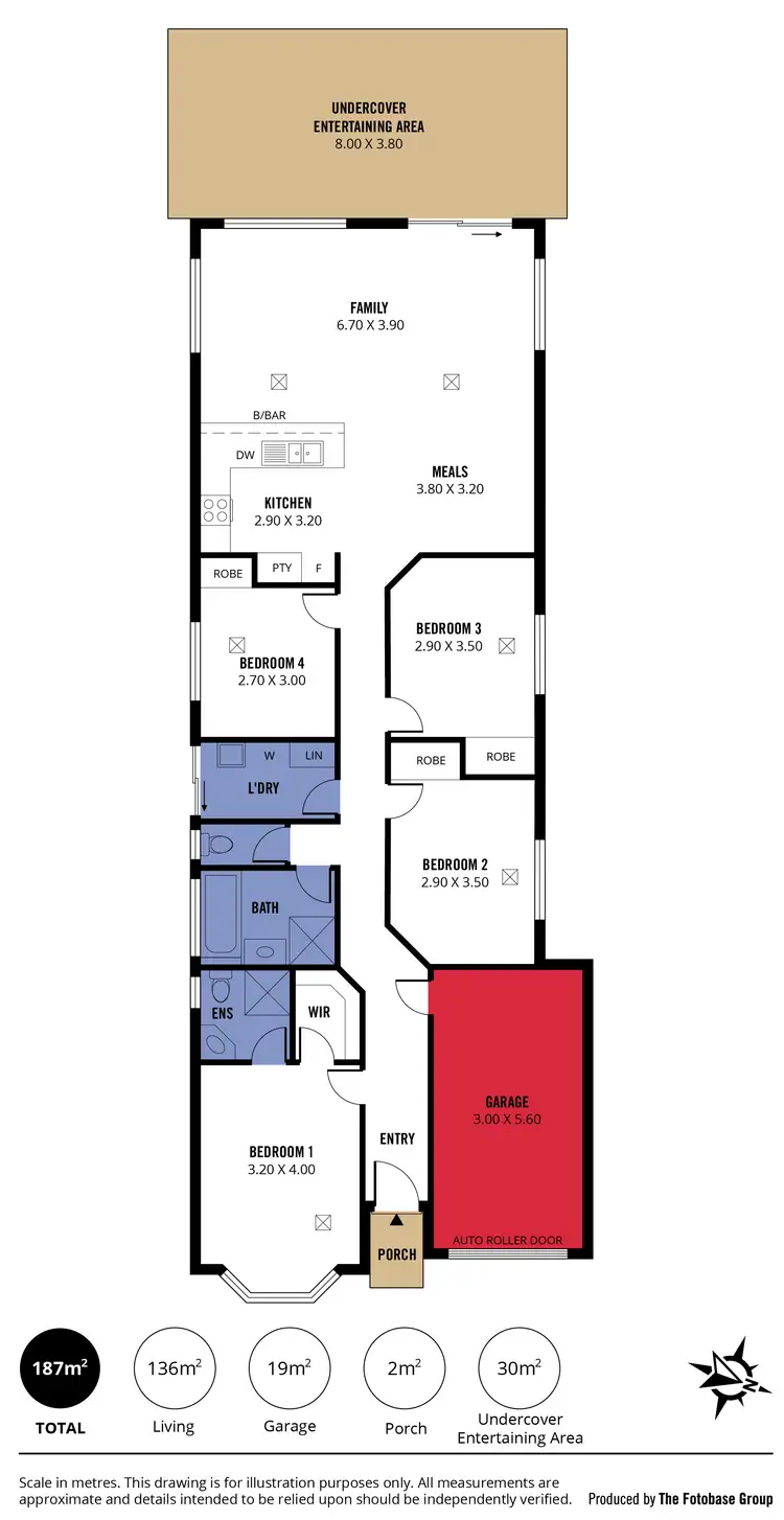 Floorplan of Homely house listing, 2C Plymouth Street, Aldinga Beach SA 5173