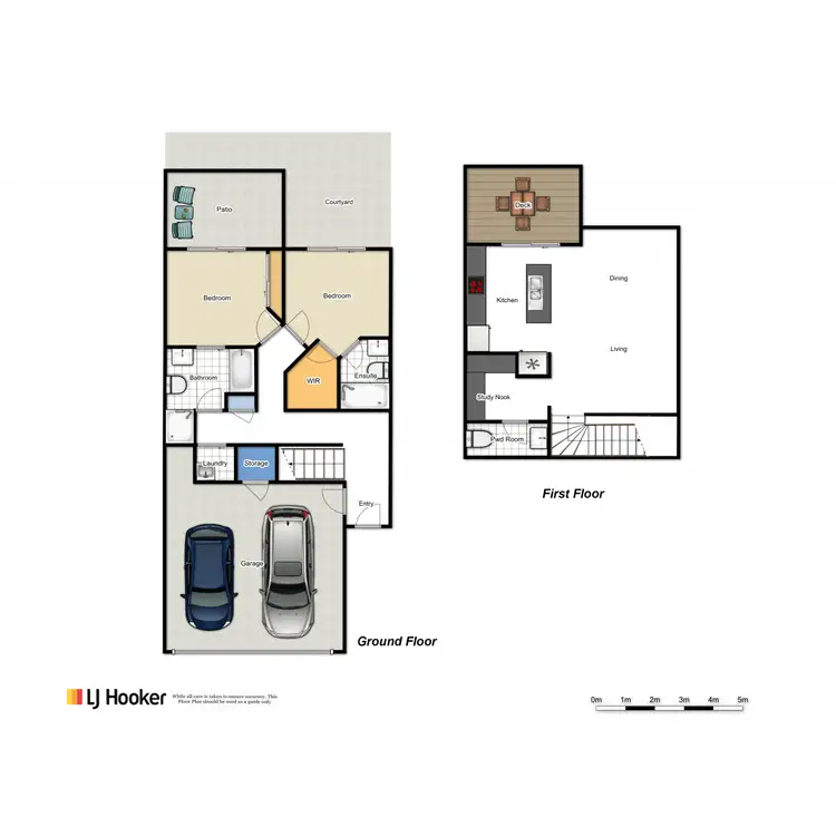 Floorplan of Homely townhouse listing, 11/12-16 Kangaroo Avenue, Bongaree QLD 4507